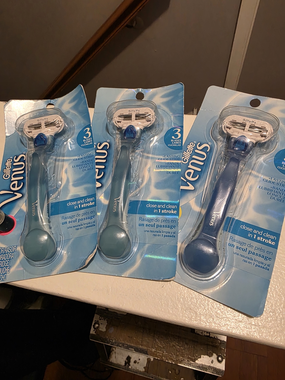 Gillette Venus Women's Razor - Blue -Set Of 3